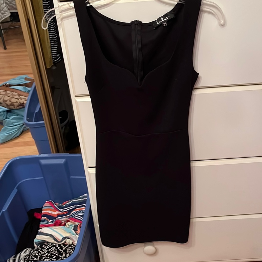 Lulus xs black tight dress